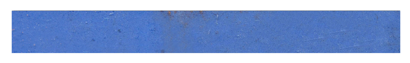 ceramic tile trim in cobalt blue